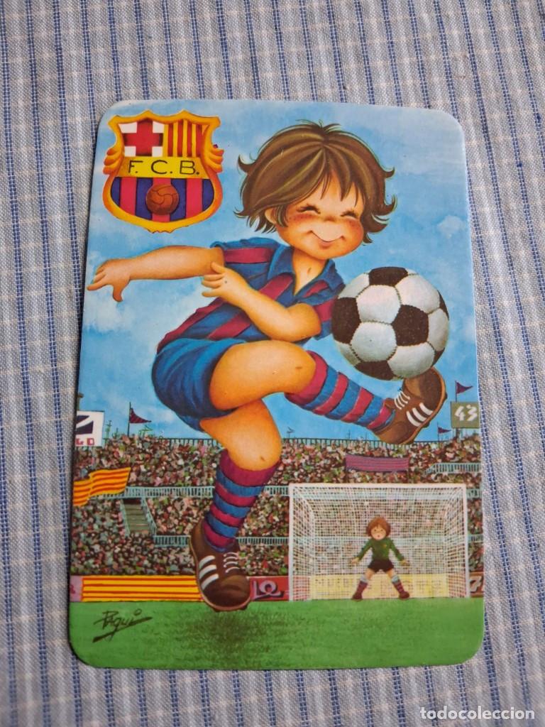 Coleccionismo Calendarios: Calendario f&uacute;tbol F.C. Barcelona. A&ntilde;o 1981. Estado ver imagen