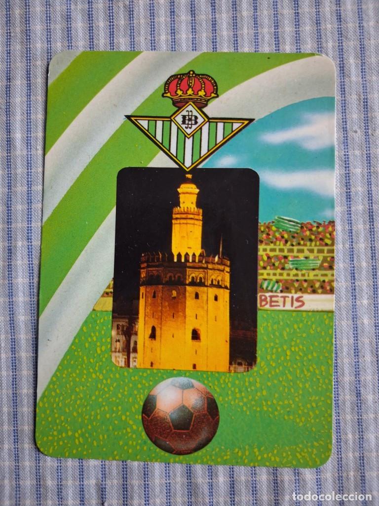 Coleccionismo Calendarios: Calendario f&uacute;tbol Real Betis. A&ntilde;o 1996. Estado ver imagen