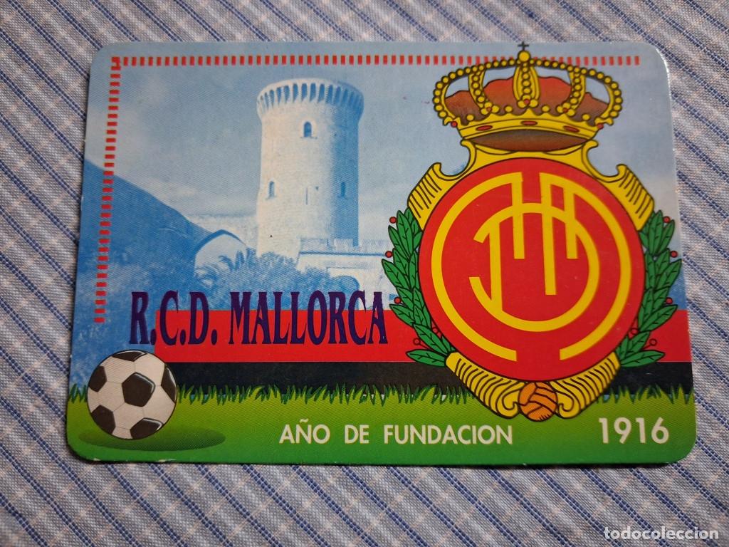 Coleccionismo Calendarios: Calendario f&uacute;tbol R.C.D. Mallorca. A&ntilde;o 2000. Don Caracol. Palma. Estado ver imagen