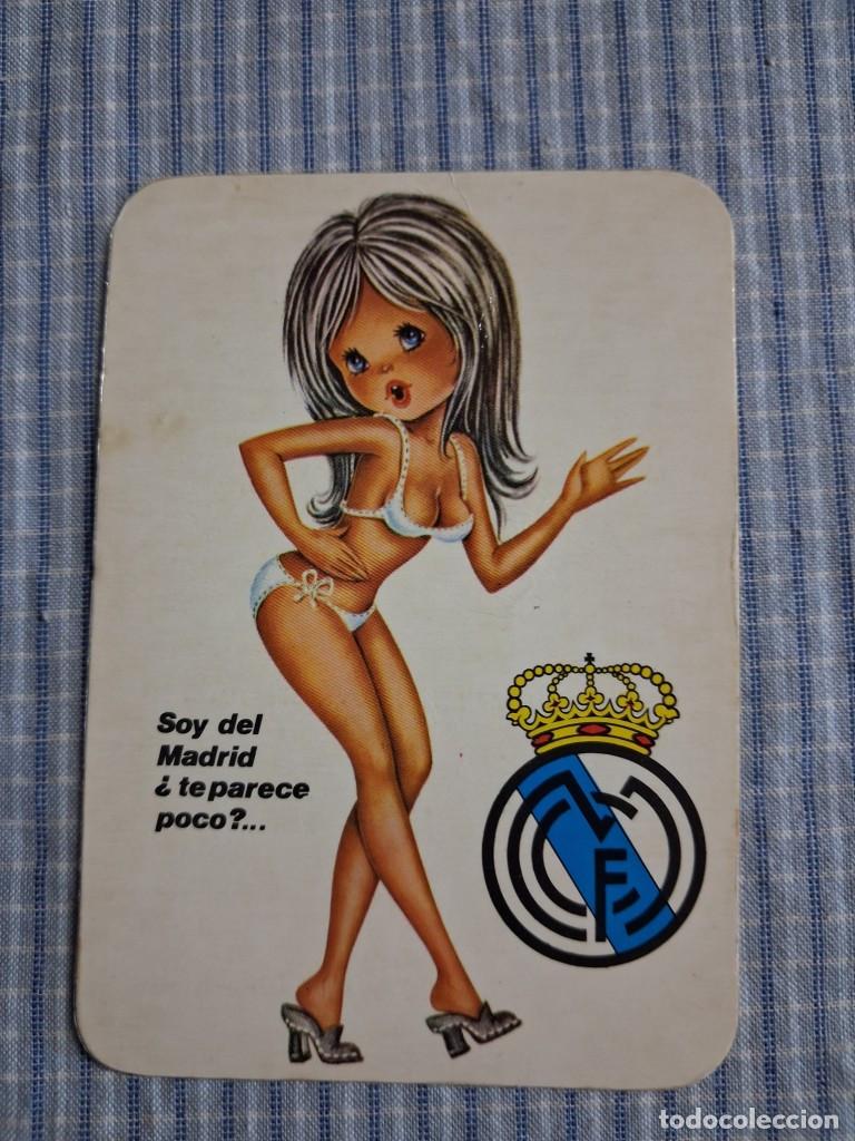 Coleccionismo Calendarios: Calendario f&uacute;tbol Real Madrid. A&ntilde;o 1976. Estado ver imagen