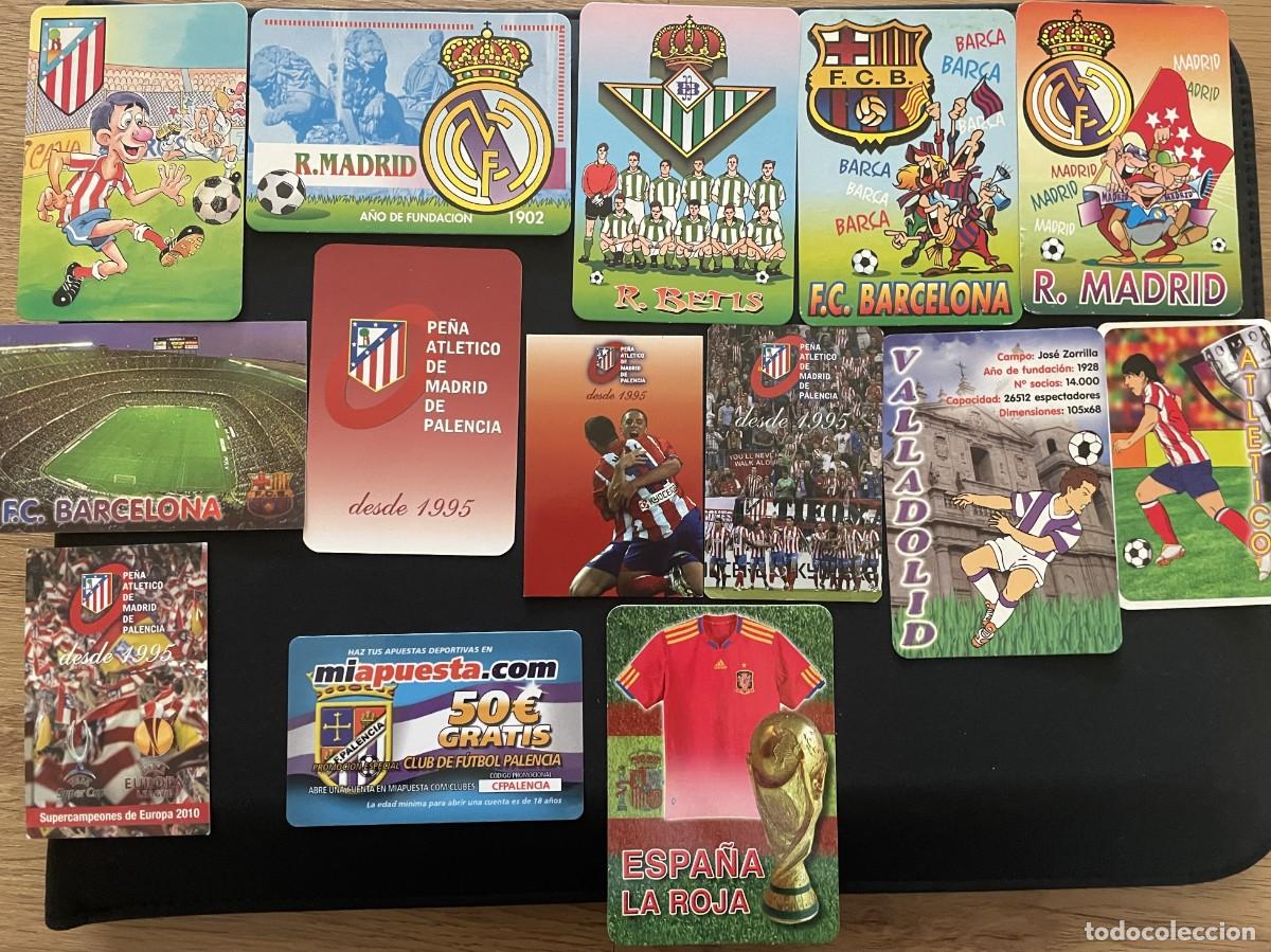 Coleccionismo Calendarios: Lote 14 Calendarios de Bolsillo &ndash; F&uacute;tbol (2000-2012) &ndash; Colecci&oacute;n variada &ndash; Estado Excelente