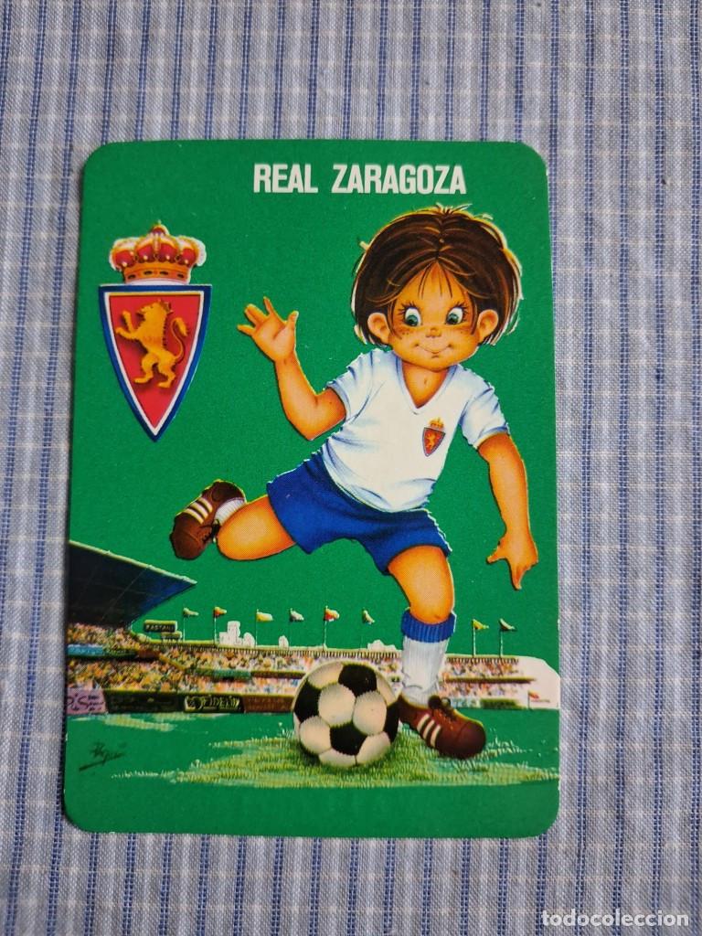 Coleccionismo Calendarios: Calendario f&uacute;tbol Real Zaragoza. A&ntilde;o 1976. Estado ver imagen