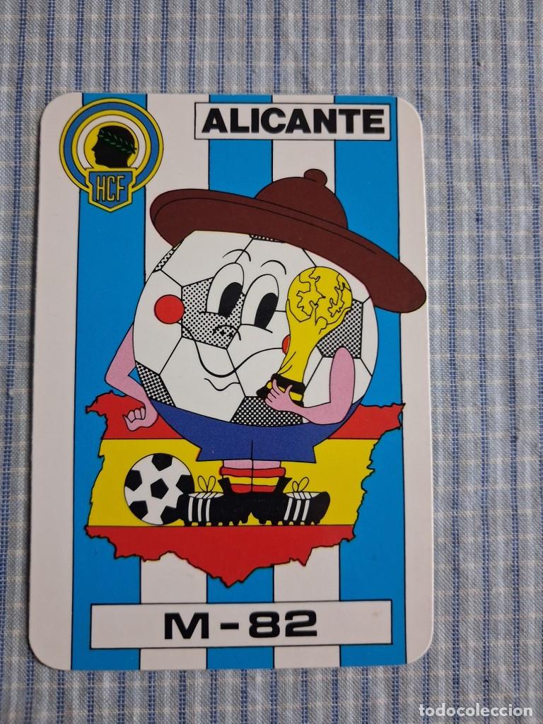 Sammeln von Kalendern: Calendario f&uacute;tbol H&eacute;rcules C.F. Mundial 1982. A&ntilde;o 1982. Estado ver imagen