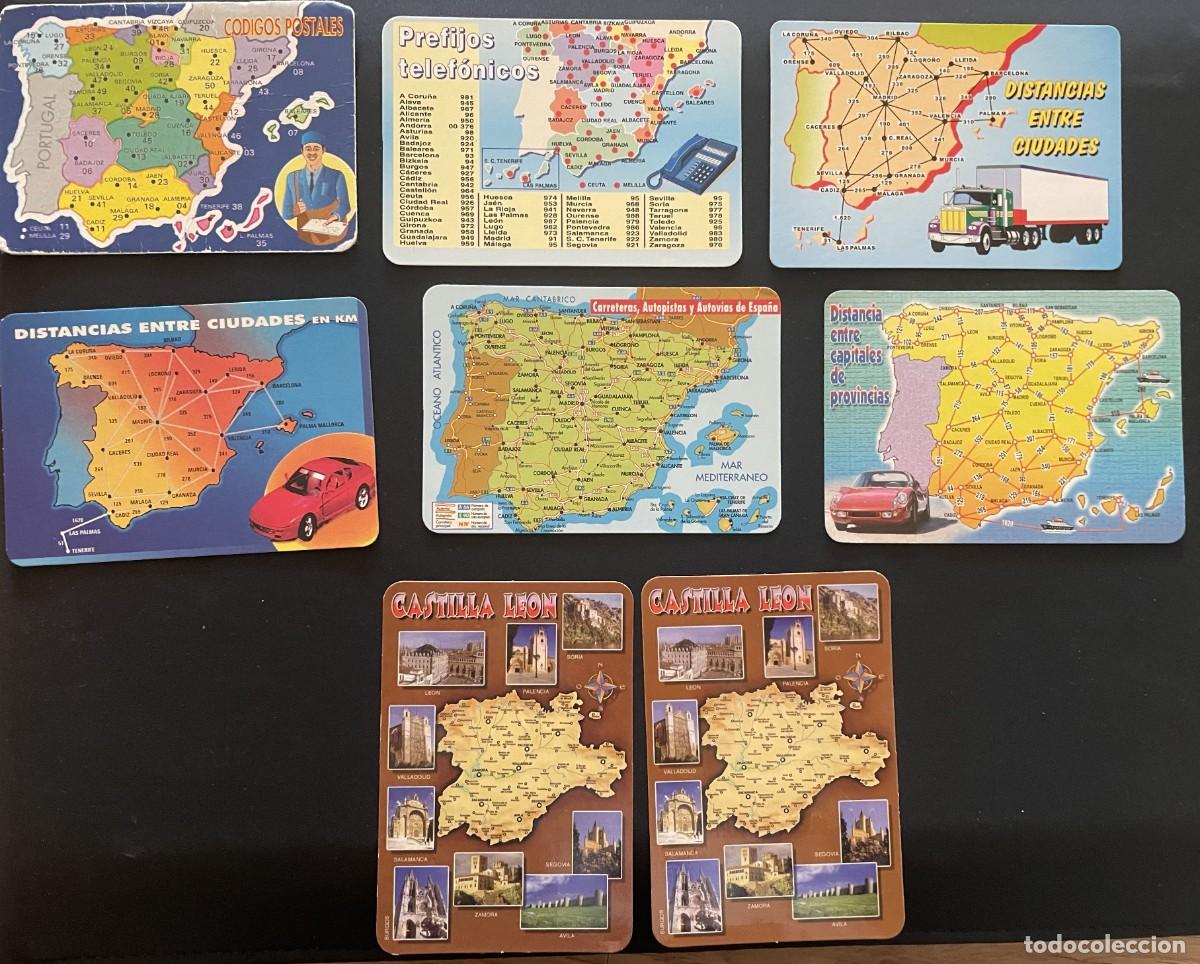 Coleccionismo Calendarios: Lote 8 Calendarios Informativos (2000-2006) &ndash; C&oacute;digos Postales, Prefijos y Kilometrajes &ndash; Colecci&oacute;n