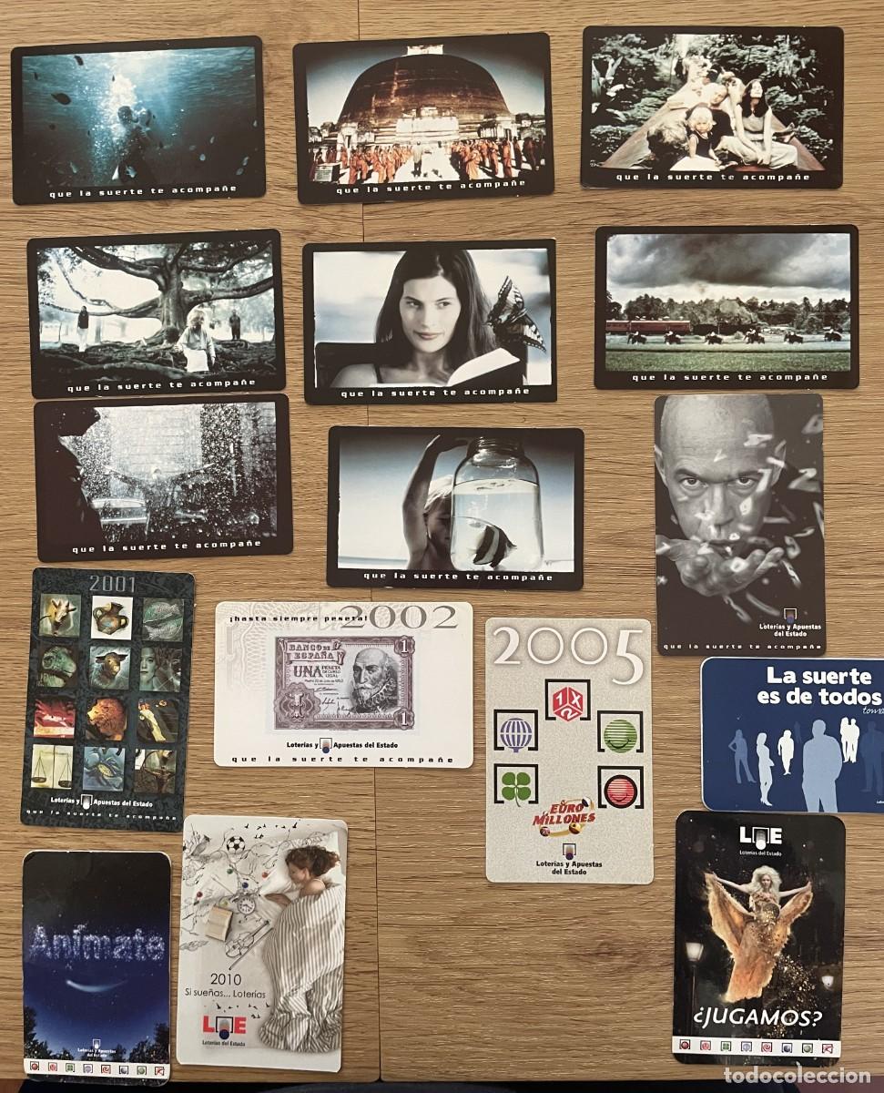 Coleccionismo Calendarios: Lote 39 Calendarios &rdquo;Suerte y Azar&rdquo; (2000-2014) &ndash; Loter&iacute;as, ONCE y Participaciones &ndash; Excelente Estad