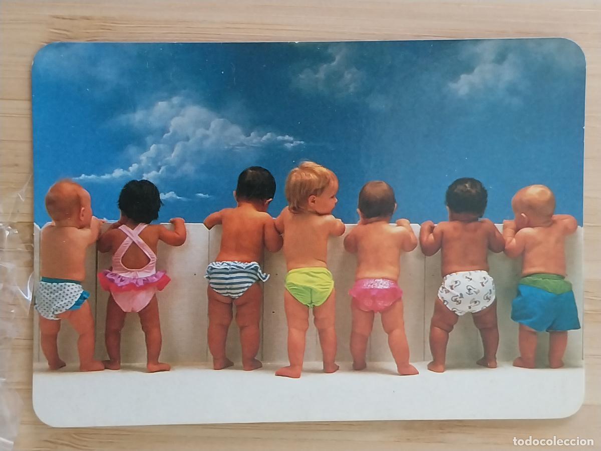 Coleccionismo Calendarios: BEBES ASOMADOS CALENDARIO 1996 PUBLI SEGURDISA SEGUROS REF MC 17
