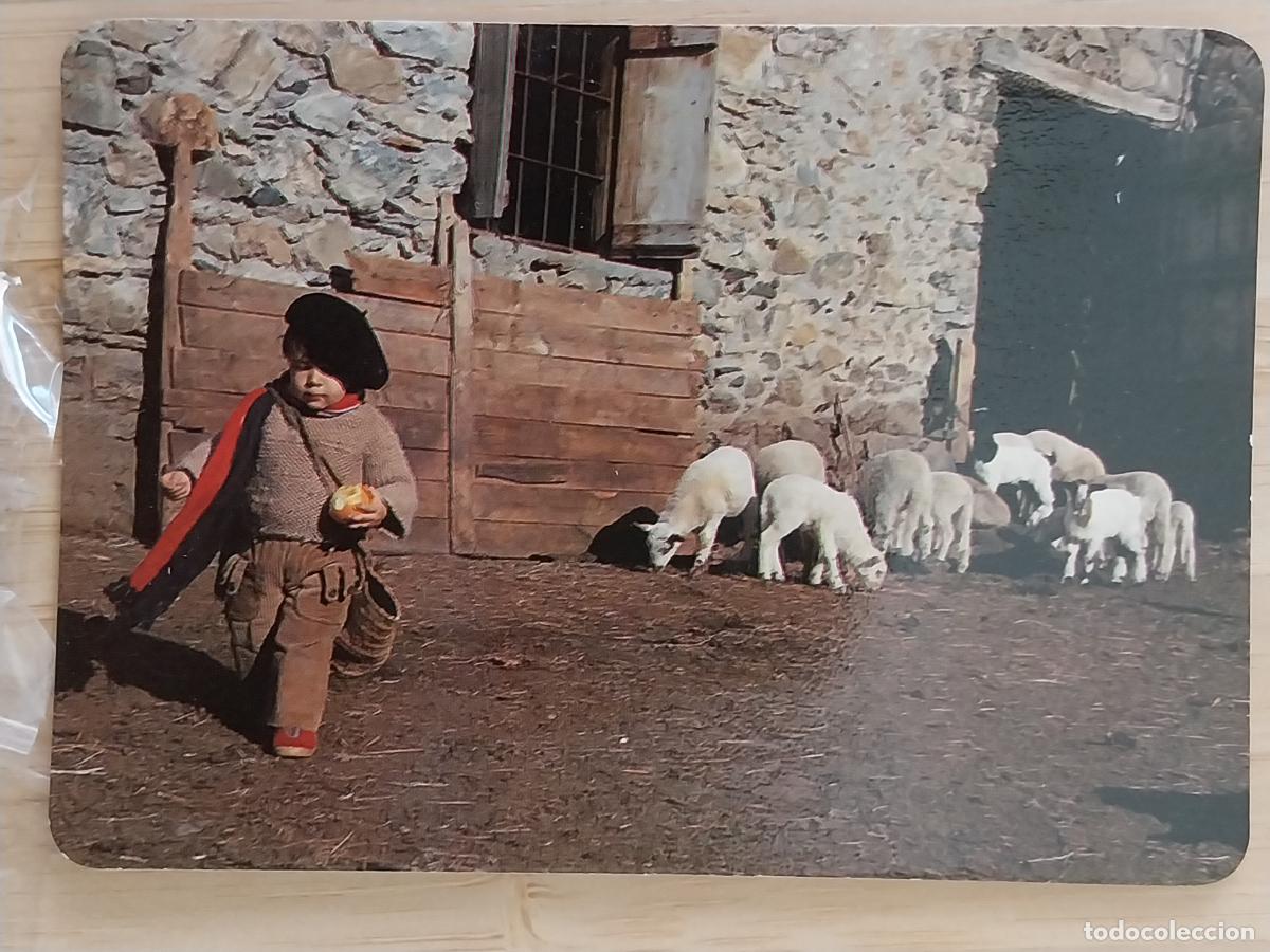 Coleccionismo Calendarios: NI&Ntilde;O PASTORCILLO OVEJAS CALENDARIO 1992 PUBLI BAR PACHANGA REF BO 5573