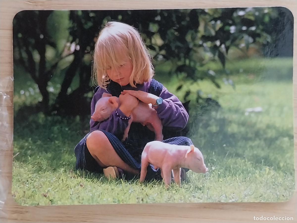 Coleccionismo Calendarios: NI&Ntilde;A CERDITOS CALENDARIO 1995 PUBLI BAR YOLI REF MC 11