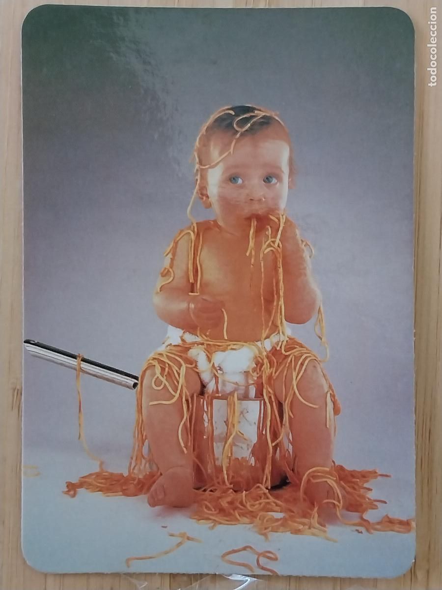 Collectables Calendars: NI&Ntilde;O CAZO ESPAGUETIS CALENDARIO 1995 PUBLI BAR YOLI REF MC 9