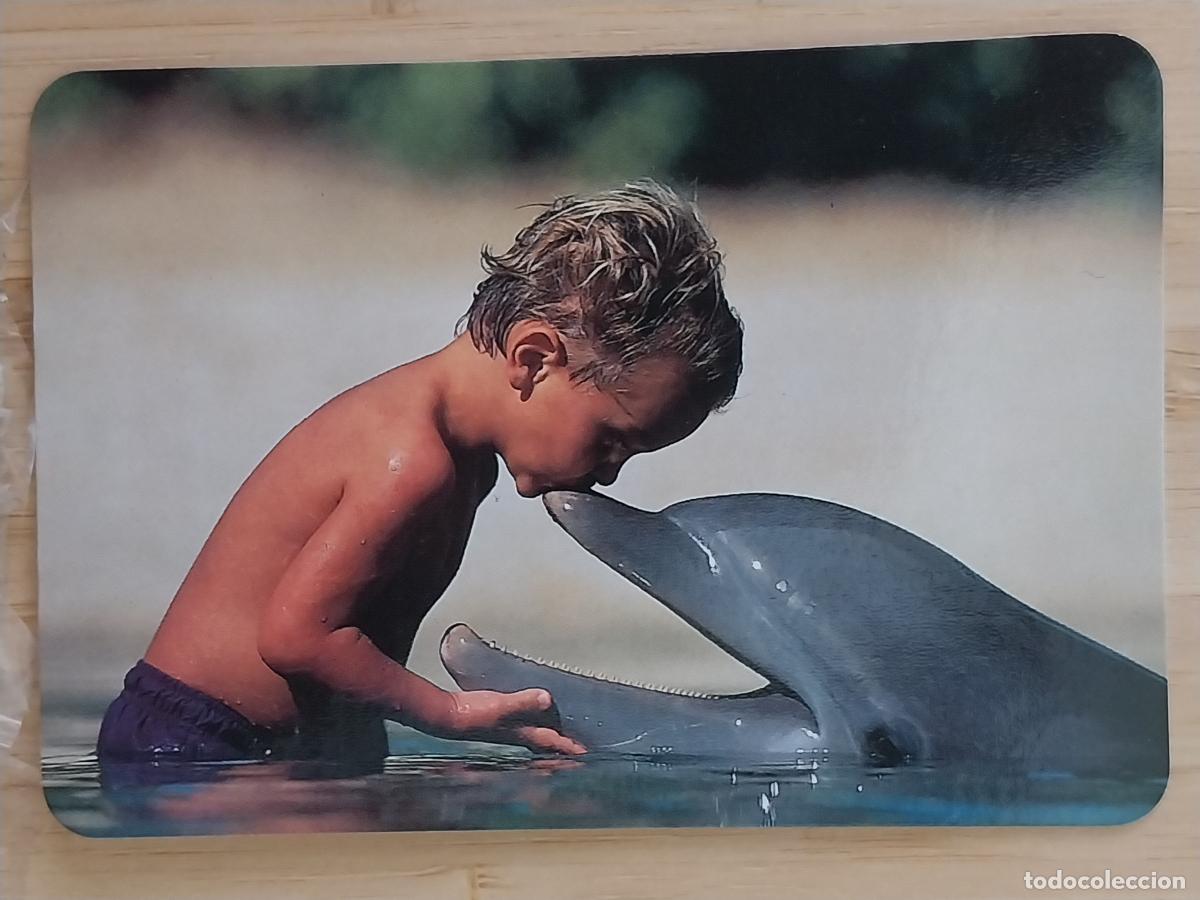 Coleccionismo Calendarios: NI&Ntilde;O DELFIN CALENDARIO 1999 PUBLI PAJARERIA OROP&Eacute;NDOLA REF RR 032