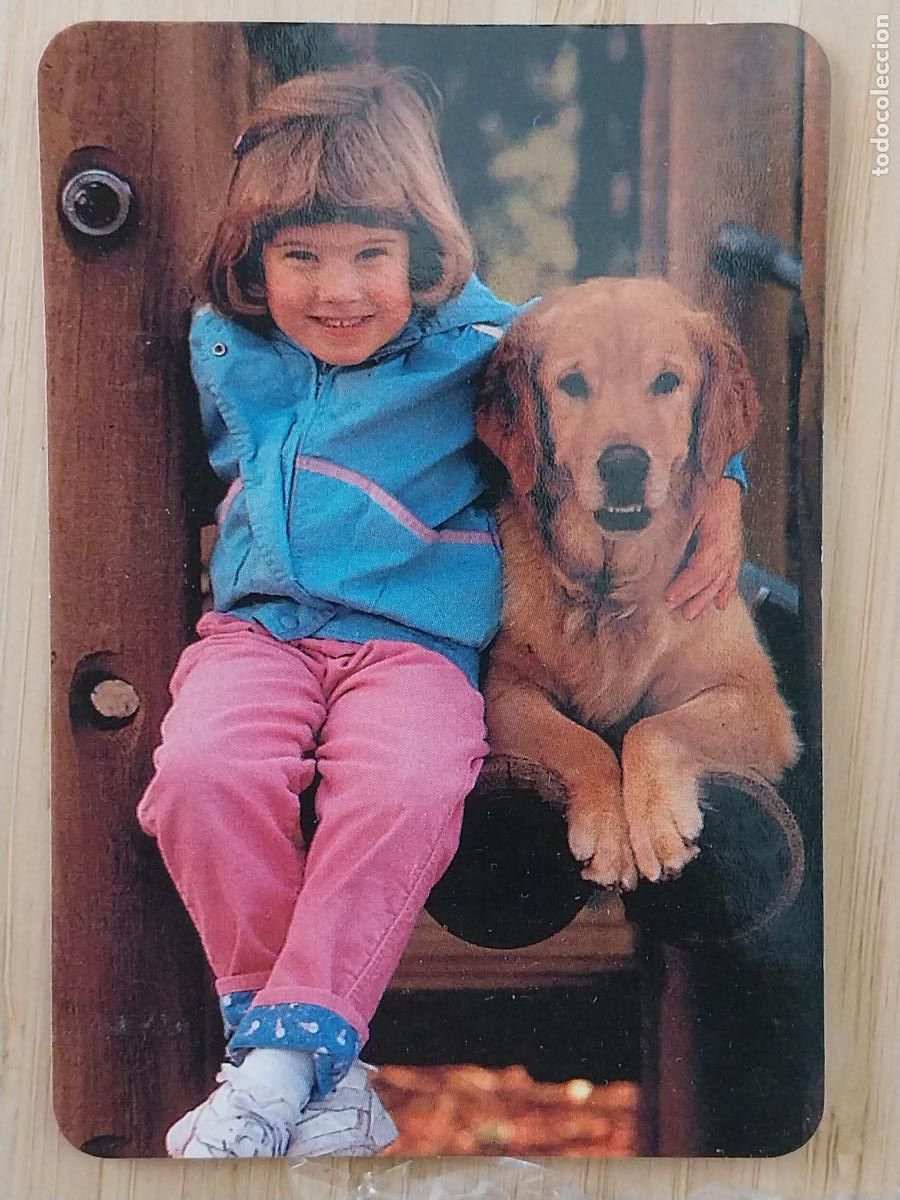 Coleccionismo Calendarios: NI&Ntilde;A PERRO CALENDARIO 1999 PUBLI PAMAY REF RR 030