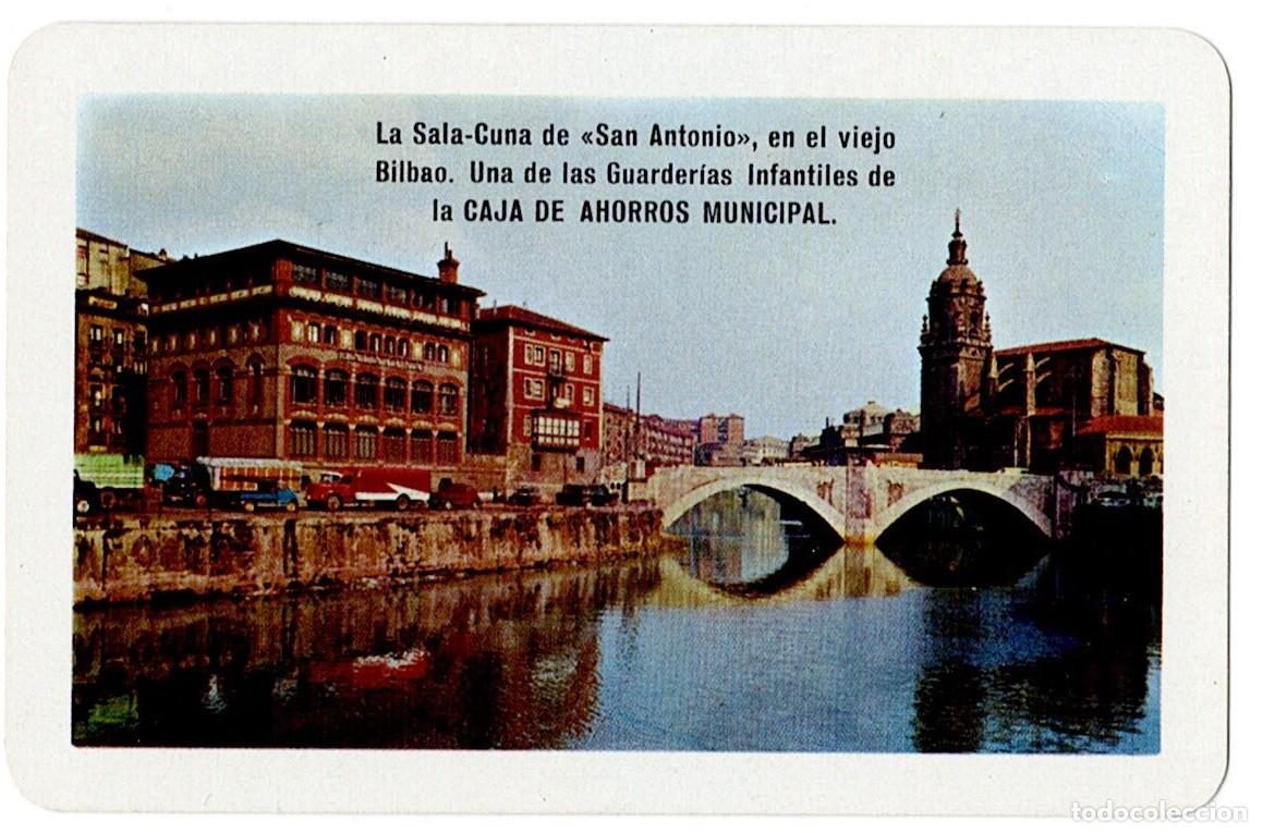 Coleccionismo Calendarios: CALENDARIO FOURNIER CAJA DE AHORROS MUNICIPAL DE BILBAO 1966