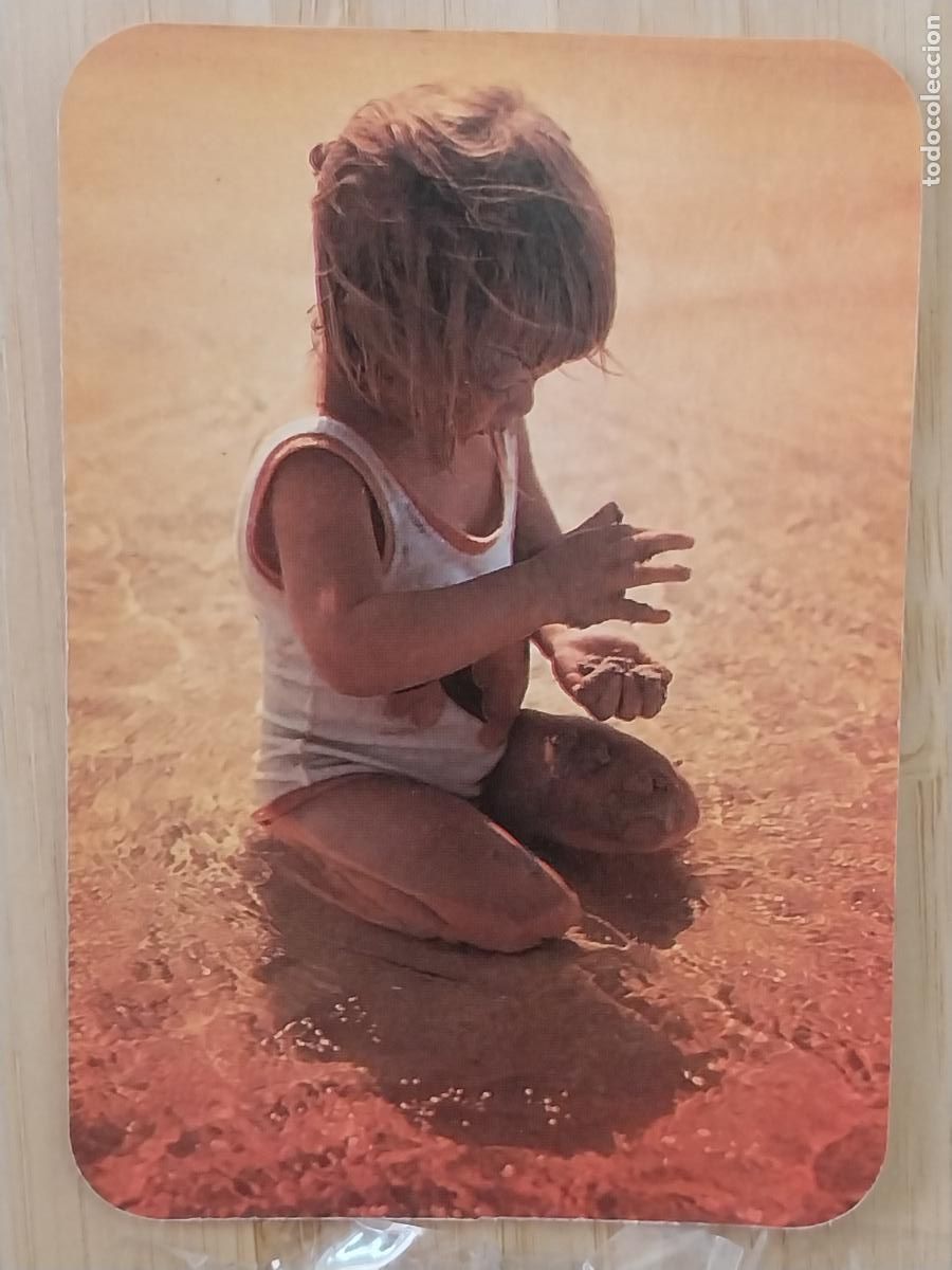 Coleccionismo Calendarios: NI&Ntilde;O PLAYA JUGANDO ARENA CALENDARIO 1988 PUBLI ORBE REF 69
