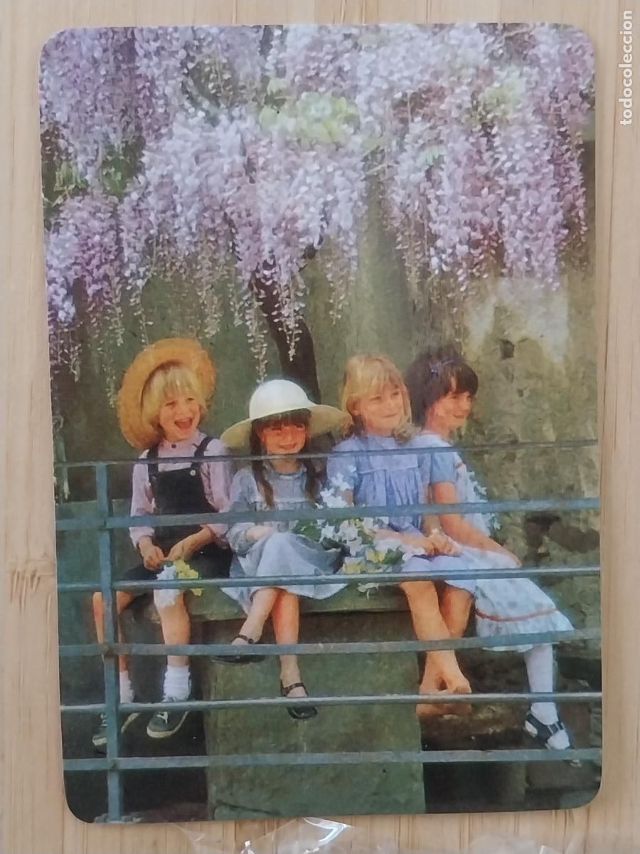 Coleccionismo Calendarios: NI&Ntilde;AS LAVANDA CALENDARIO 1987 PUBLI PELUQUERIA JESUS REF 86