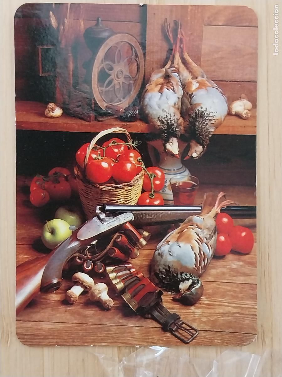 Coleccionismo Calendarios: BODEGON CAZA PERDIZ ESCOPETA CALENDARIO 2006 PUBLI COMIDAS HNOS SANCHEZ REF BO 594