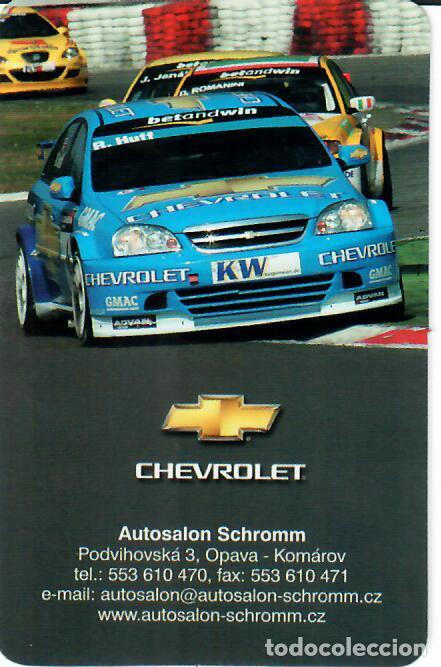 Coleccionismo Calendarios: CALENDARIO DE BOLSILLO DE REP. CHECA - A&Ntilde;O 2007 - CHEVROLET