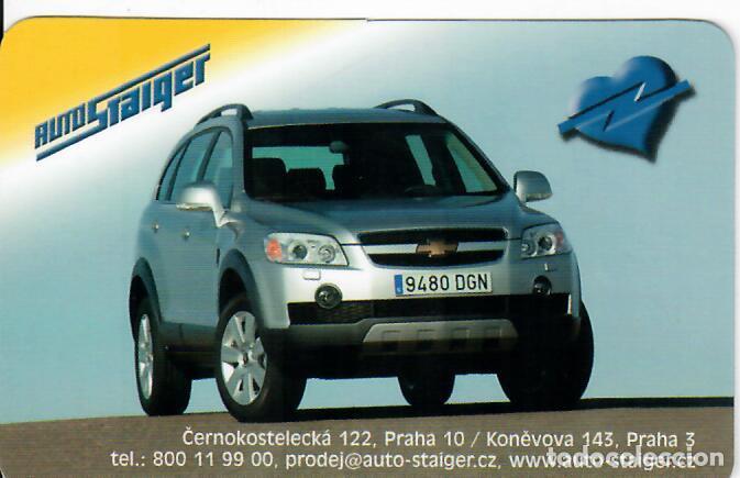 Coleccionismo Calendarios: CALENDARIO DE BOLSILLO DE REP. CHECA - A&Ntilde;O 2007 - CHEVROLET