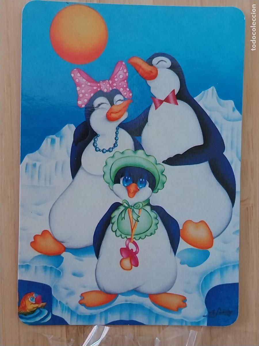 Coleccionismo Calendarios: PINGUINOS ILUSTRACION CALENDARIO A&Ntilde;O 1998 ** PUBLI PAJARERIA OROPENDOLA REF L 220