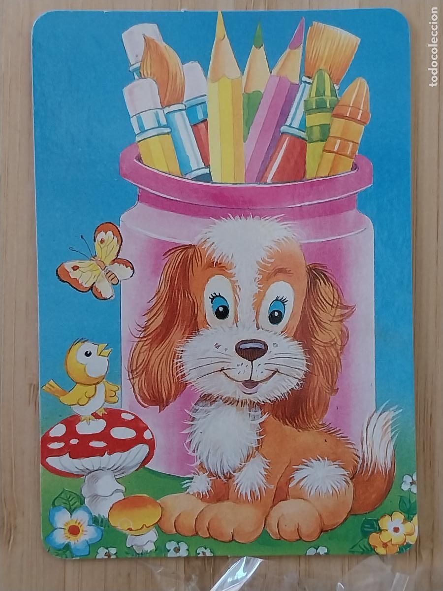 Coleccionismo Calendarios: ANIMALES LAPICES ILUSTRACION CALENDARIO A&Ntilde;O 1997 ** PUBLI CAMARA CUADROS REF L 241