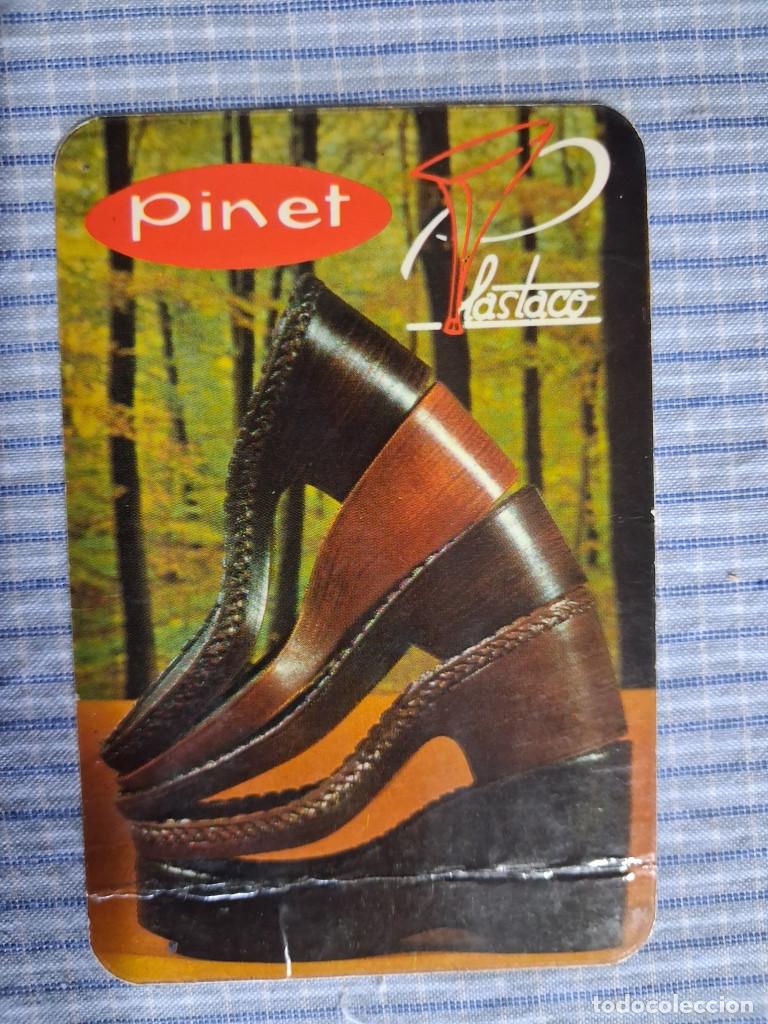 Collectables Calendars: Calendario Zapatos Pinet A&ntilde;o 1975/76. Estado ver im&aacute;genes. Doblez