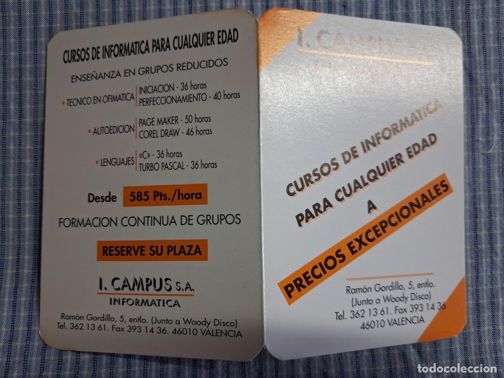 Collectables Calendars: Calendario I. Campus Inform&aacute;tica. Valencia. A&ntilde;o 1993. Estado ver im&aacute;genes