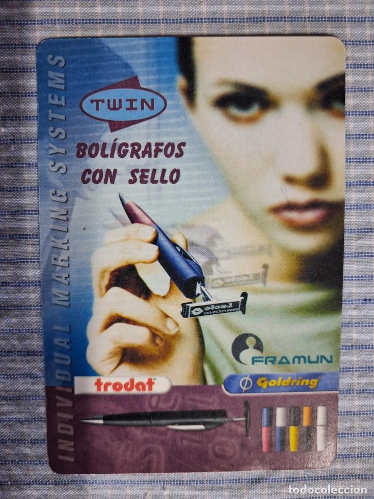 Collectables Calendars: Calendario Comar. Bol&iacute;grafos con sello. Palma. Mallorca. A&ntilde;o 2002. Estado ver im&aacute;genes