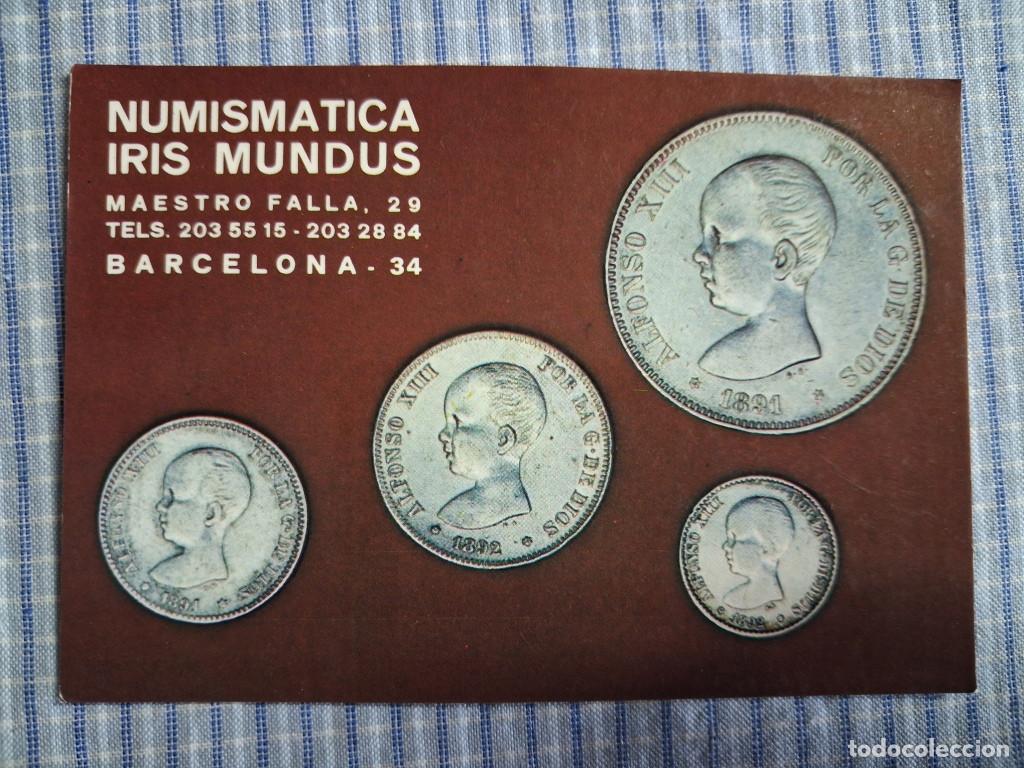 Collezionismo Calendari: Calendario Numism&aacute;tica Iris Mundos. A&ntilde;o 1979/80. Estado ver im&aacute;genes