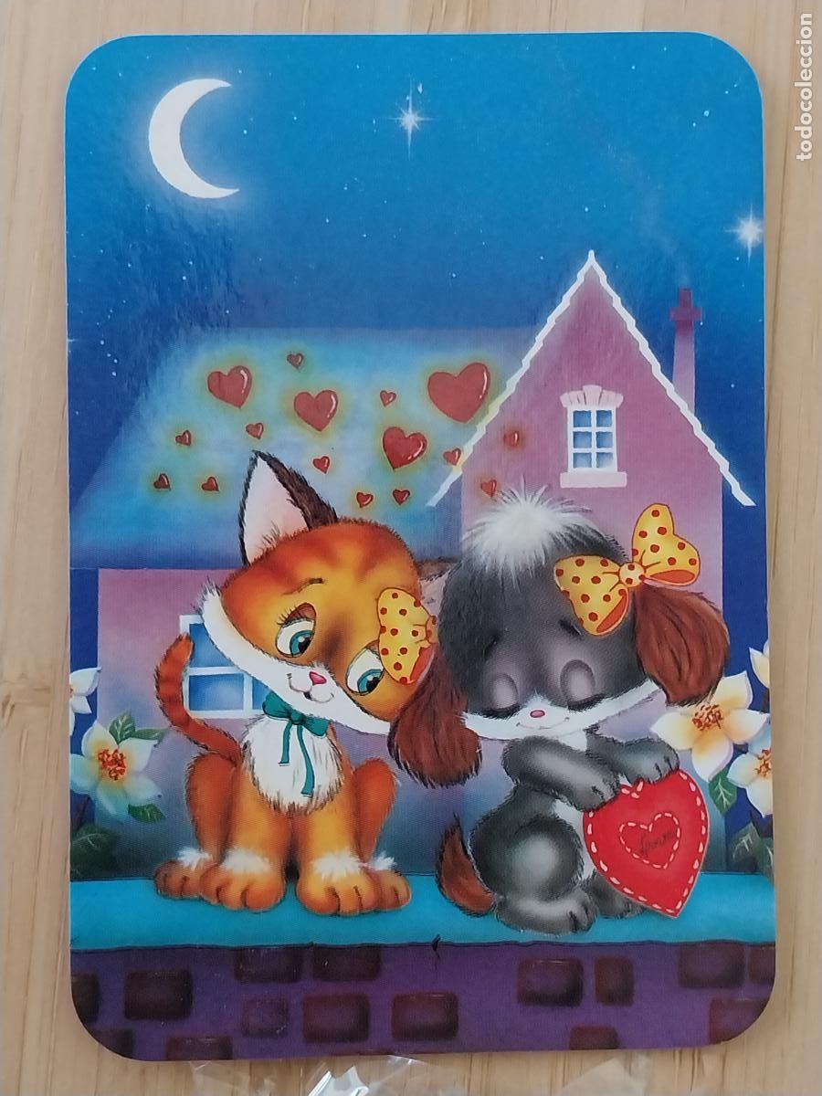 Coleccionismo Calendarios: CACHORROS ILUSTRACION CALENDARIO A&Ntilde;O 1991 ** PUBLI VIDEO CLUB GADOVI REF CLB 2351