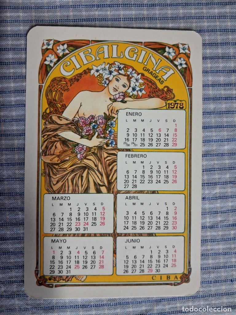 Coleccionismo Calendarios: Calendario Cibalgina. A&ntilde;o 1977. Estado ver im&aacute;genes