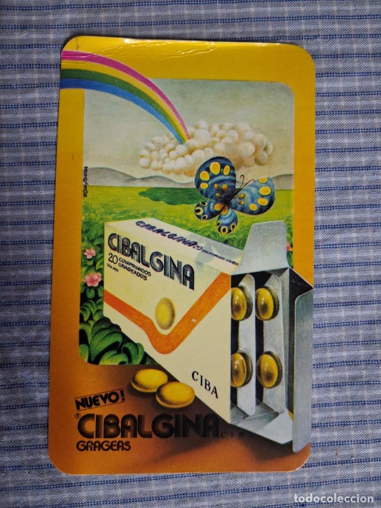 Coleccionismo Calendarios: Calendario Cibalgina. A&ntilde;o 1976. Estado ver im&aacute;genes.