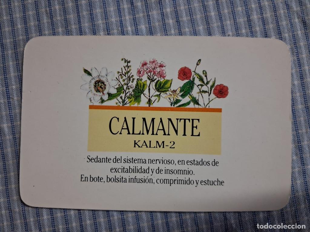 Coleccionismo Calendarios: Calendario Santiveri Calmante. A&ntilde;o 1991. Estado ver im&aacute;genes