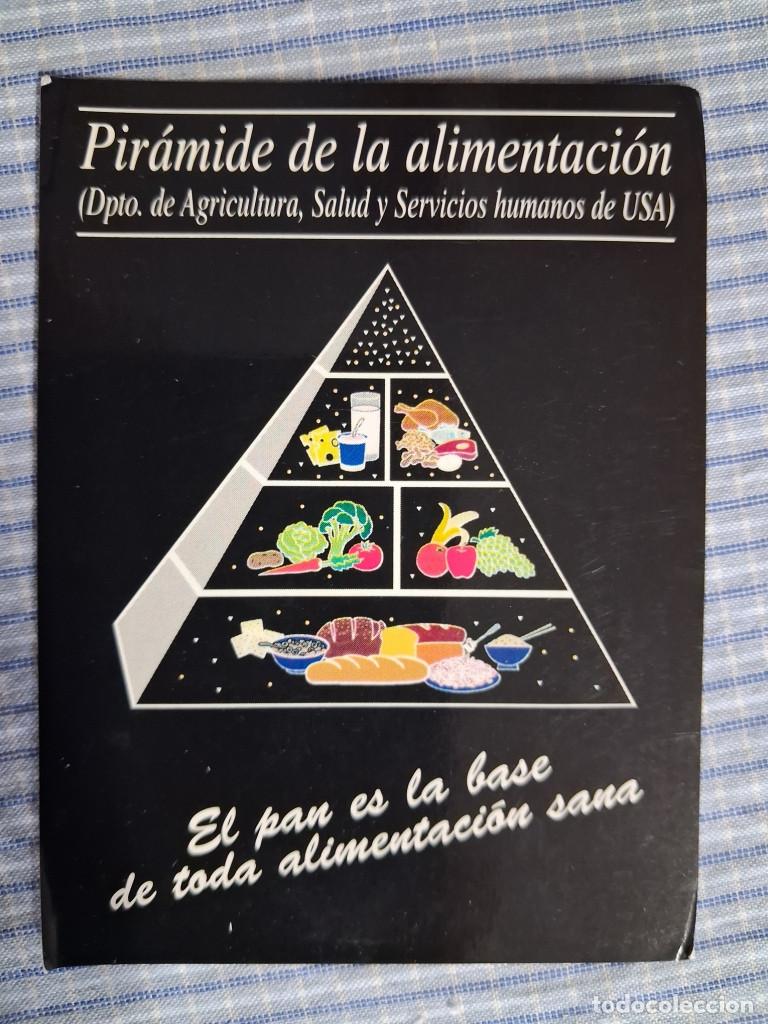 Coleccionismo Calendarios: Calendario Pir&aacute;mide de la alimentaci&oacute;n. A&ntilde;o 1997. Estado ver im&aacute;genes