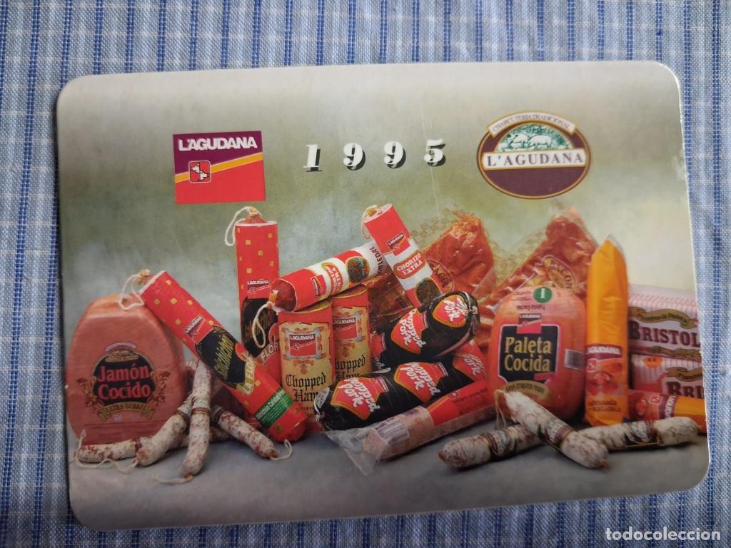 Coleccionismo Calendarios: Calendario Embutidos L&acute;Aguadana. A&ntilde;o 1995. Estado ver im&aacute;genes.