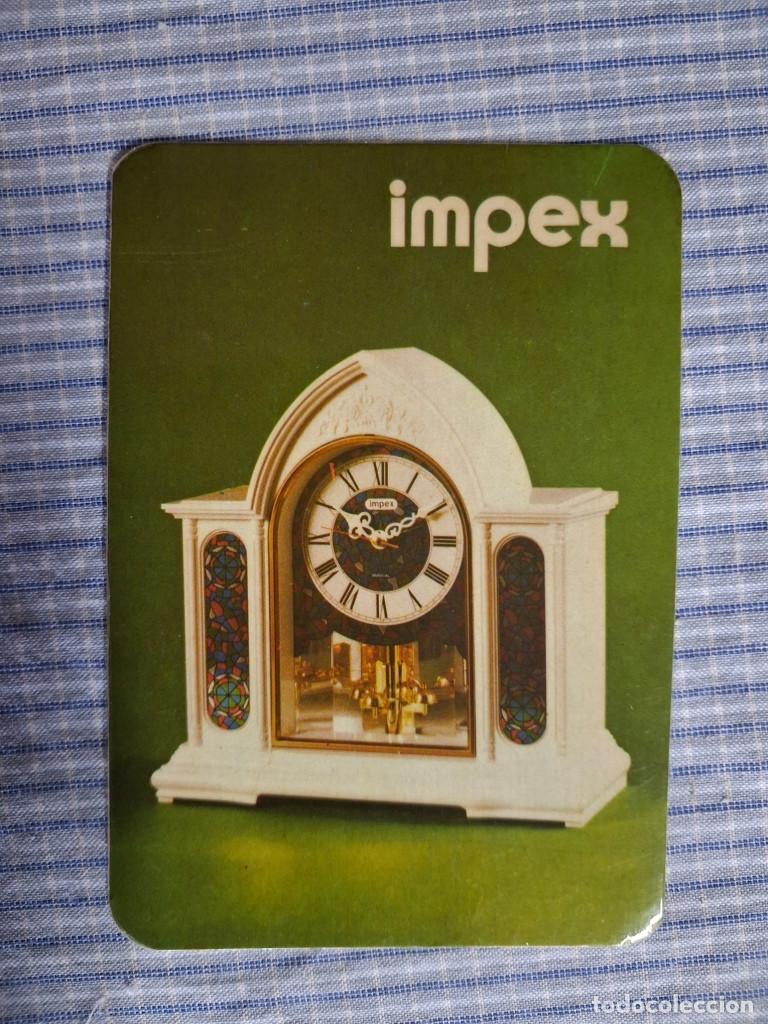 Coleccionismo Calendarios: Calendario Relojes Impex. A&ntilde;o 1976/77. Estado ver im&aacute;genes
