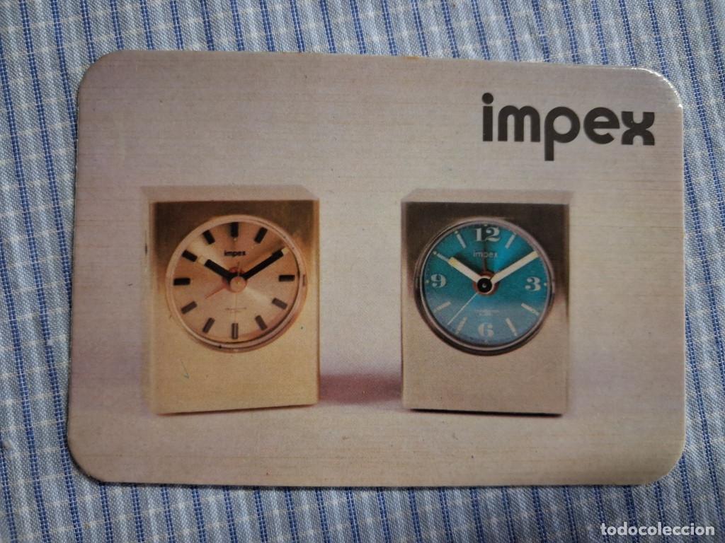Coleccionismo Calendarios: Calendario Relojes Impex. A&ntilde;o 1976/77. Estado ver im&aacute;genes