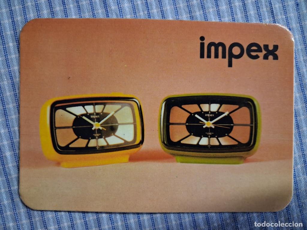 Coleccionismo Calendarios: Calendario Relojes Impex. A&ntilde;o 1976/77. Estado ver im&aacute;genes