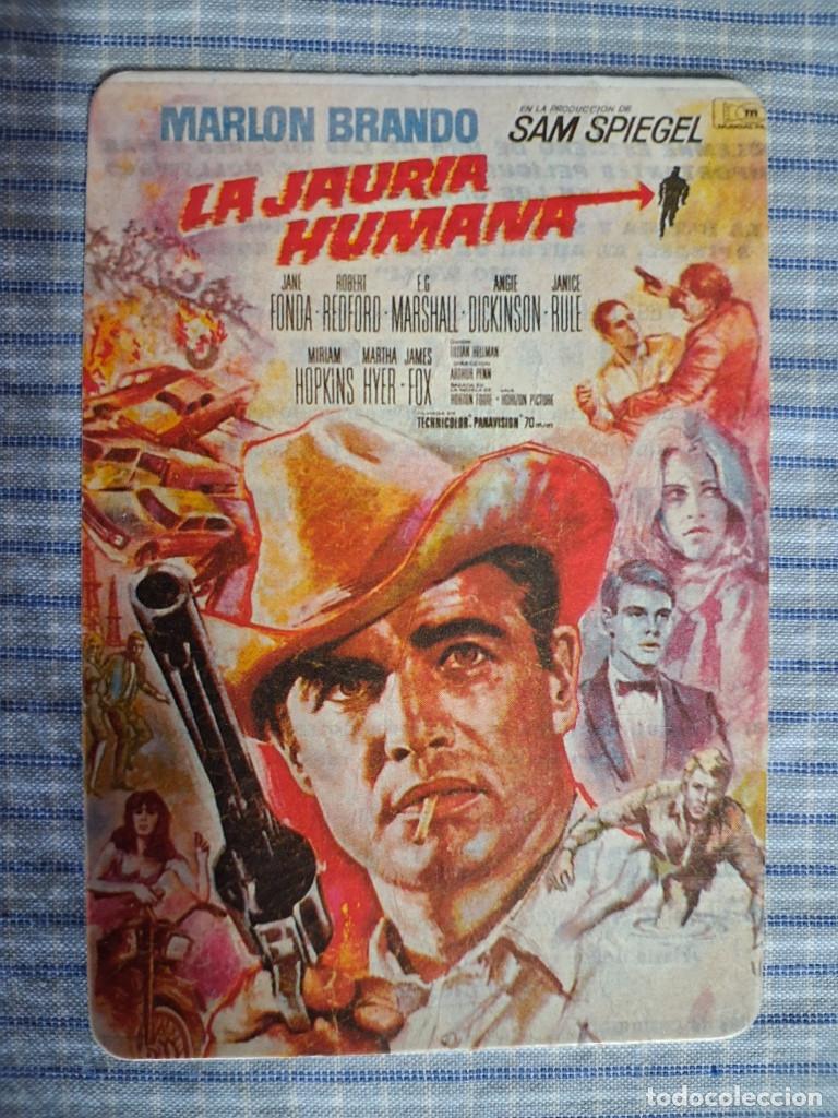 Coleccionismo Calendarios: Calendario Pel&iacute;cula La jaur&iacute;a humana. A&ntilde;o 1988. Estado ver im&aacute;genes
