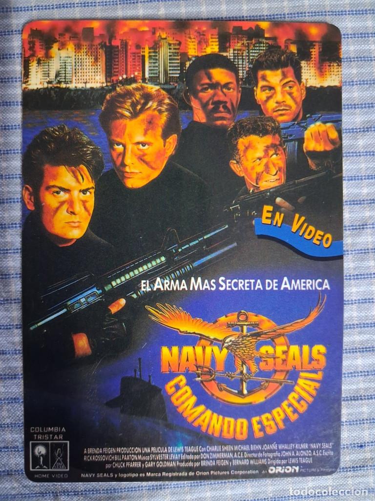 Coleccionismo Calendarios: Calendario Pel&iacute;cula. Navy seals. Comando especial. A&ntilde;o 1993. Estado ver im&aacute;genes