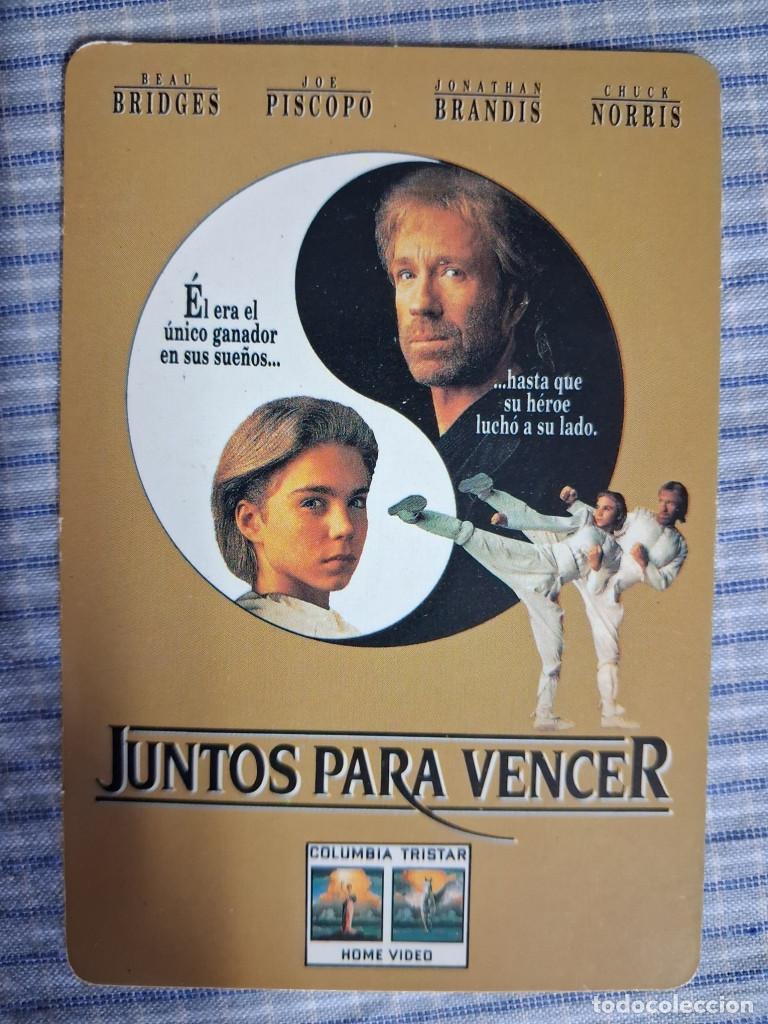 Coleccionismo Calendarios: Calendario Pel&iacute;cula Juntos para vencer. Chuck Norris. A&ntilde;o 1994. Estado ver im&aacute;genes