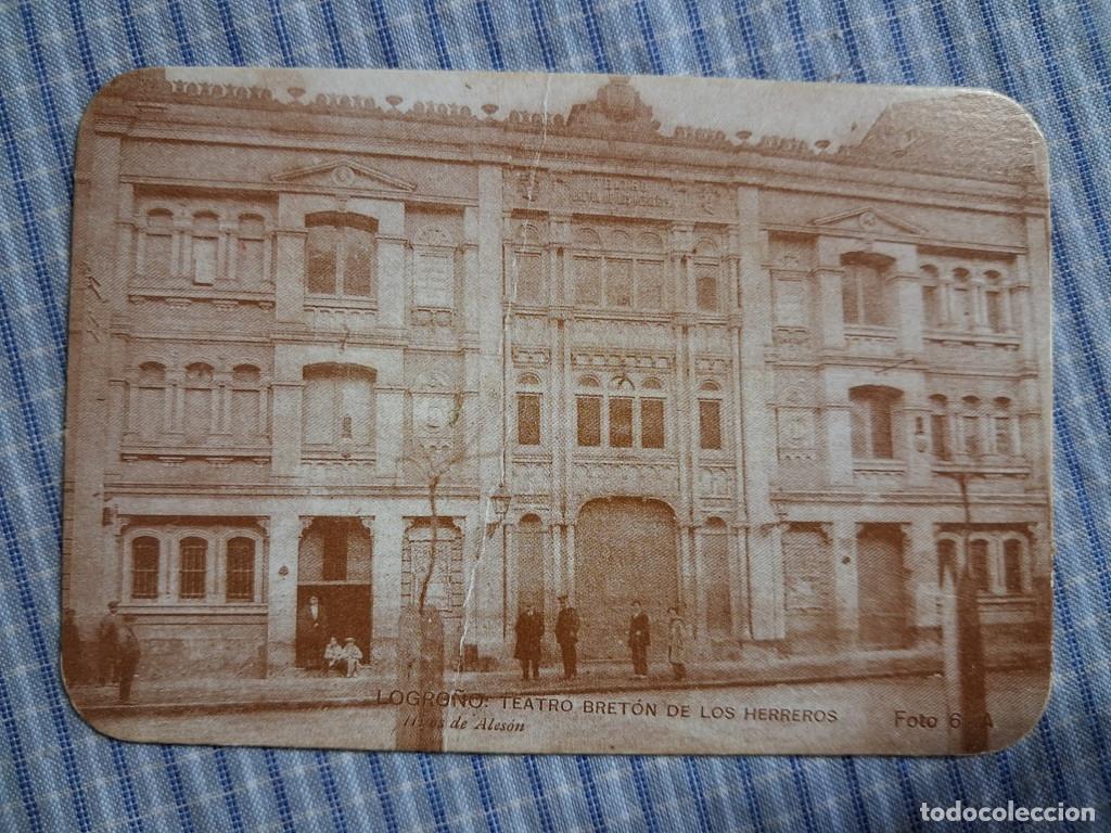 Collectionnisme Calendriers: Calendario Casco antiguo Logro&ntilde;o. Teatro Bret&oacute;n de los Herreros. A&ntilde;o 1987. Estado ver im&aacute;genes.