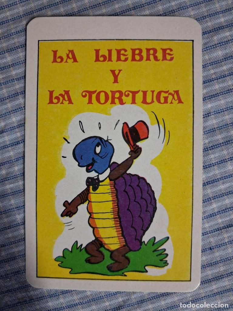 Colecionismo Calend&aacute;rios: Calendario. La liebre y la tortuga. A&ntilde;o 1976. Estado ver im&aacute;genes