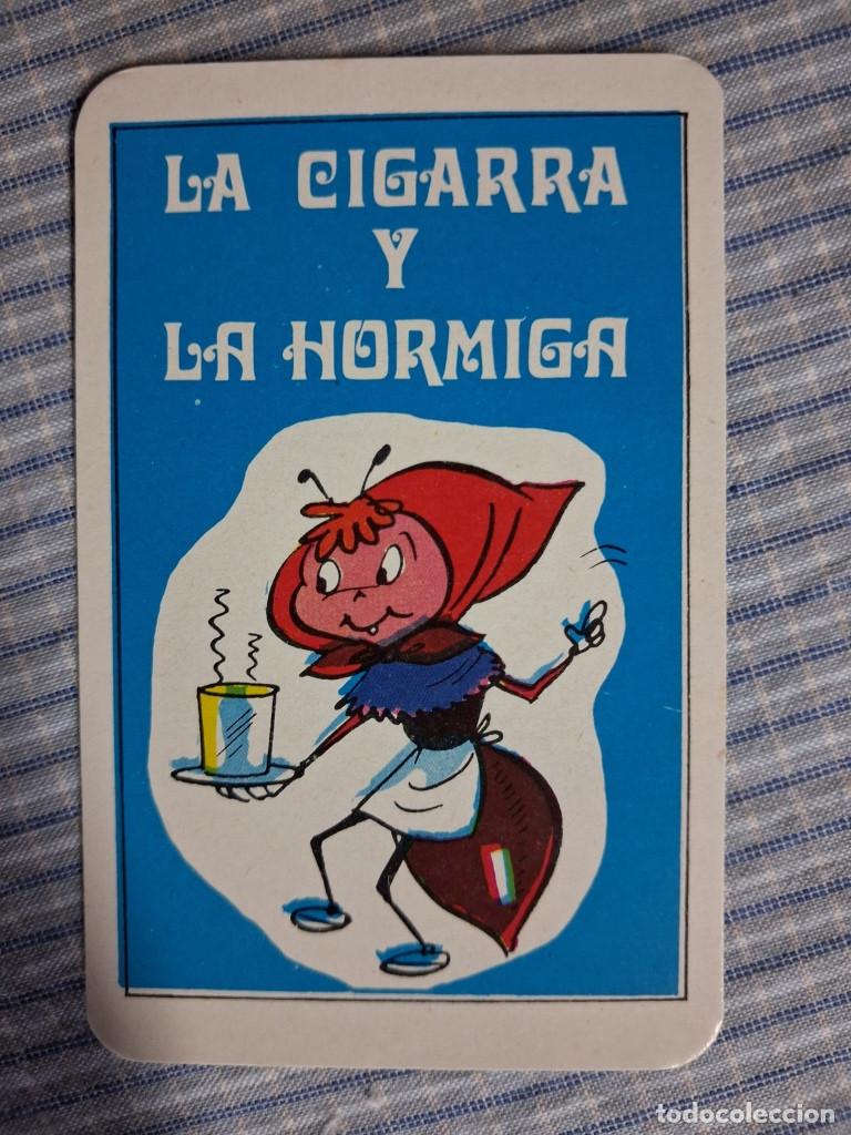 Colecionismo Calend&aacute;rios: Calendario. La cigarra y la hormiga. A&ntilde;o 1976. Estado ver im&aacute;genes