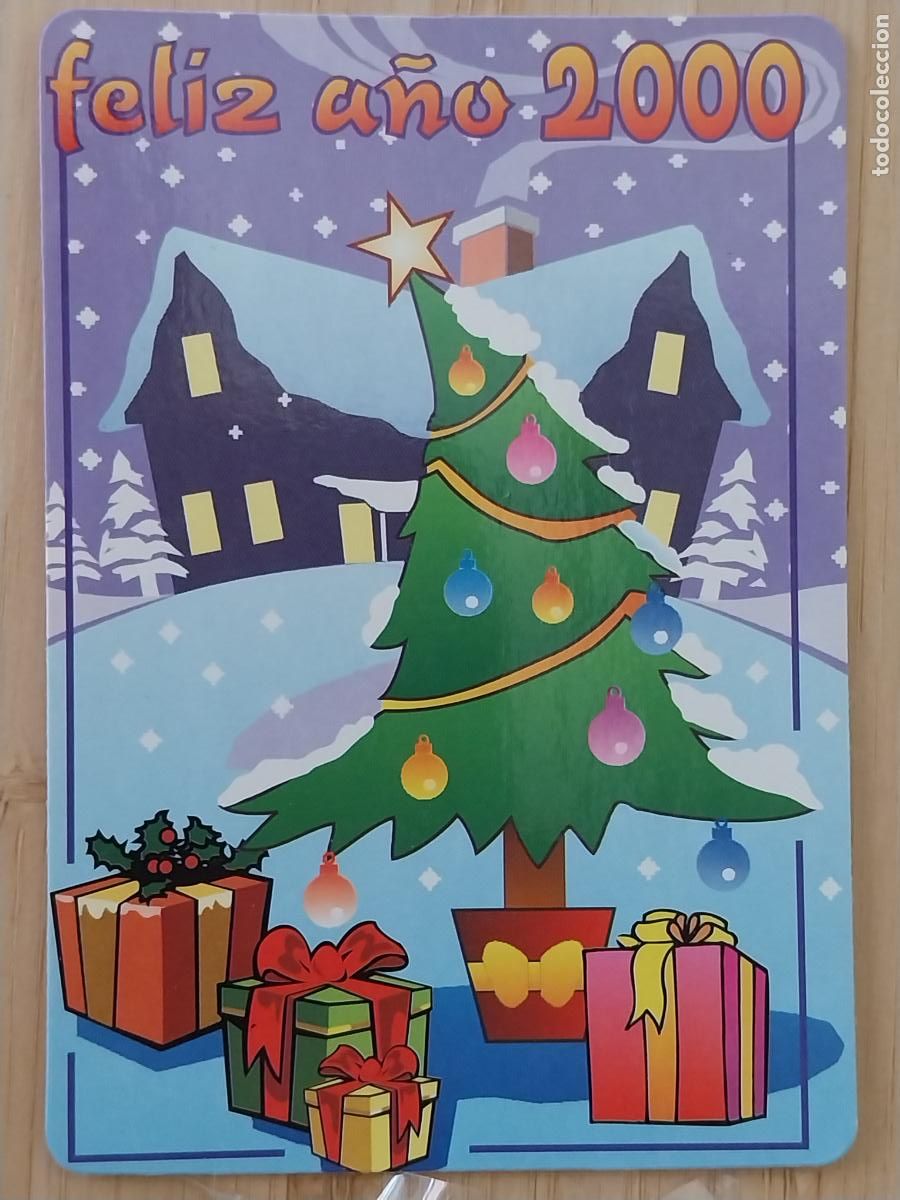 Coleccionismo Calendarios: NAVIDAD ILUSTRACION CALENDARIO A&Ntilde;O 2000 ** PUBLI BAR EL BOCATA CALLE ORENSE REF WCB 170