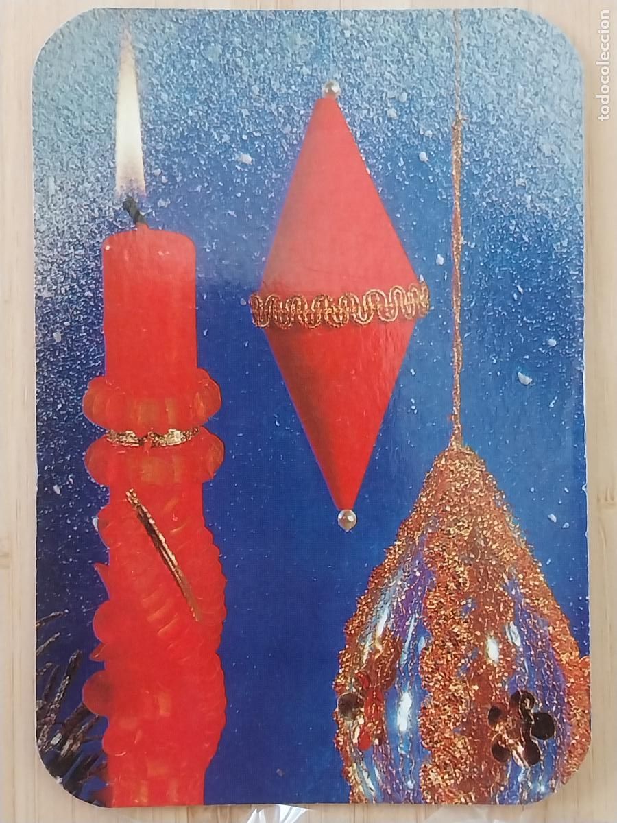 Collectionnisme Calendriers: NAVIDAD BOLAS VELA CALENDARIO A&Ntilde;O 1985 ** PUBLI RESTAURANTE LAS GALERAS GUADALAJARA REF 17762/18