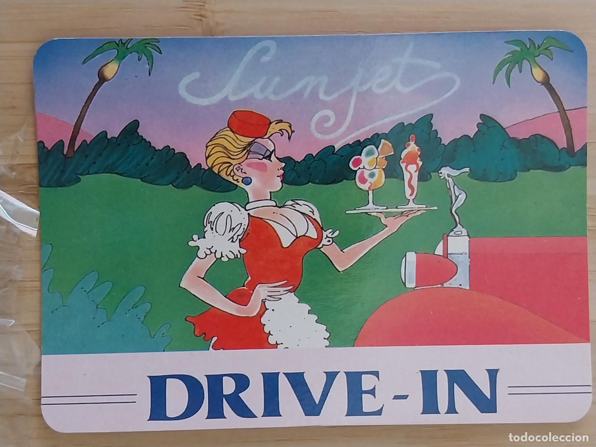 Collectionnisme Calendriers: DRIVE IN ILUSTRACION CALENDARIO A&Ntilde;O 1989 ** PUBLI MESON MADRIDEJOS REF BO 5301