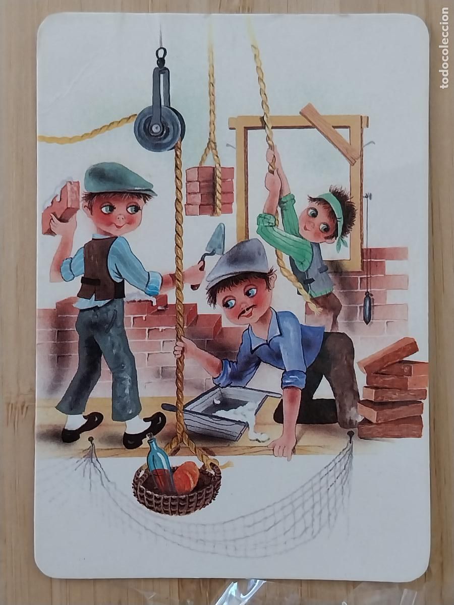 Colecionismo Calend&aacute;rios: OBRA ILUSTRACION CALENDARIO A&Ntilde;O 1988 ** PUBLI TALLERES JUANCA REF MP 23