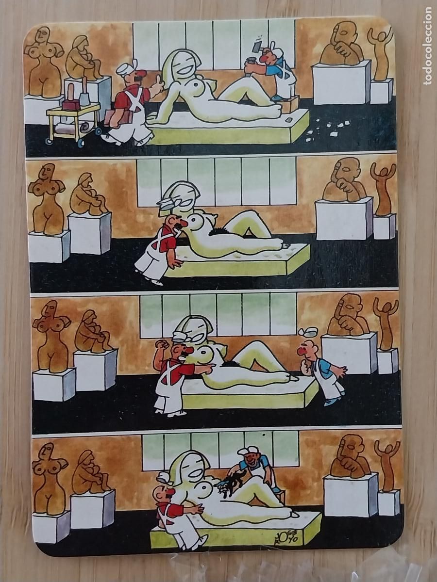 Colecionismo Calend&aacute;rios: ADULTOS ILUSTRACION CALENDARIO A&Ntilde;O 1990 PUBLI VIDEO CLUB MORATALAZ REF 53