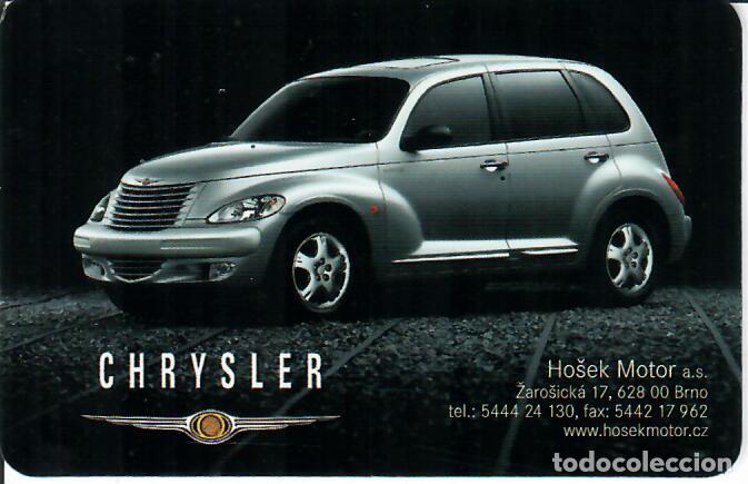 Coleccionismo Calendarios: CALENDARIO DE BOLSILLO DE LA REP. CHECA - A&Ntilde;O 2003 - CHRYSLER