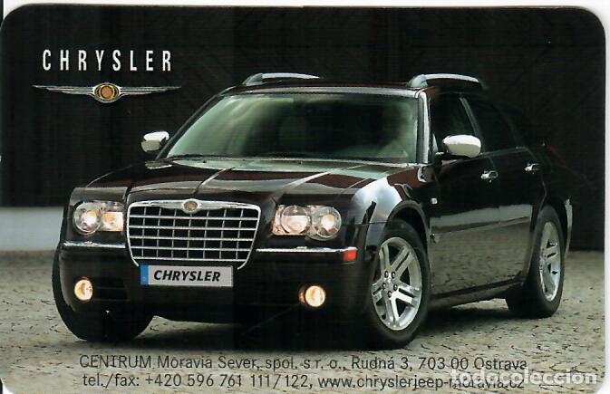 Coleccionismo Calendarios: CALENDARIO DE BOLSILLO DE LA REP. CHECA - A&Ntilde;O 2005 - CHRYSLER