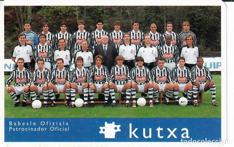 Coleccionismo Calendarios: CALENDARIO FOURNIER (NO LO PONE) - A&Ntilde;O 2000 - KUTXA - REAL SOCIEDAD